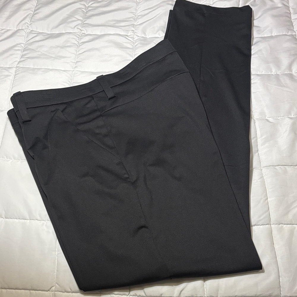 Stylus Chino Mens Straight Fit Flat Front Dress Pants - Picture 2 of 12